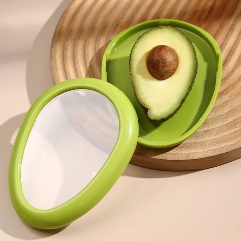 Set 4 recipiente pentru pastrarea proaspata a legumelor, cutii portabile sigilate anti-oxidare, 4 forme diferite pentru legume sau fructe, culori diferite [9]