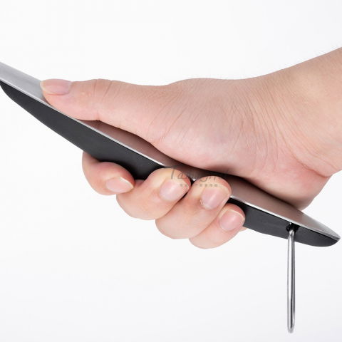 Set 4 ustensile pentru gratar  din otel inoxidabil, cu agatatoare, rezistente la temperaturi ridicate, argintiu [6]