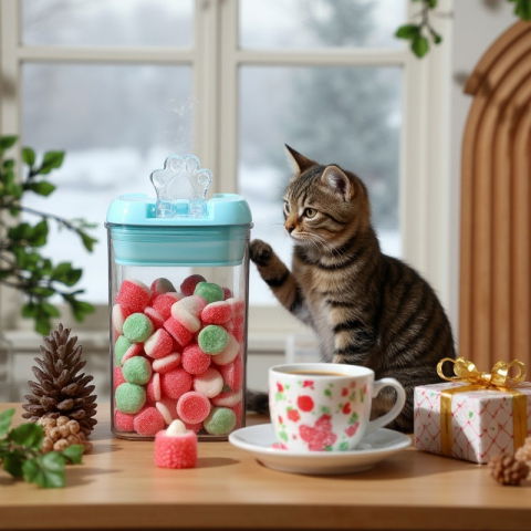 Set 6 cutii de depozitare alimente, 2 x 500ml, 2 x 800ml, 2 x 1200ml, capac albastru, din pp+pet, inchidere ermetica, transparent [2]