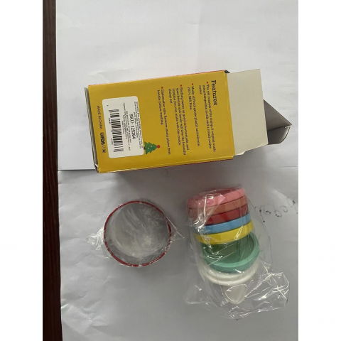 Set 6 stampile pentru prajituri  tematica de craciun, din silicon alimentar non-toxic, taietor aluat inclus, 6 cm,  maner din plastic, compact, usor de depozitat, [8]