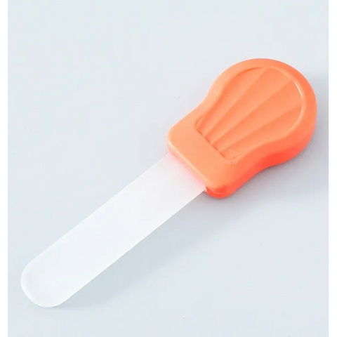 Set ingrijire unghii pentru bebelusi, cutie de depozitare in forma de ursulet, 10 x 9.5 cm, roz [2]