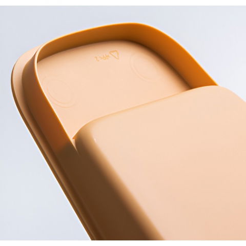 Set mini matura si faras, uz casnic, doua perii, pentru birou, bucatarie, casa, 19.5x13.8x3.6 cm, galben [2]