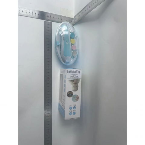 Set pila electrica pentru copii si bebelusi, abs, 6 accesorii, cu lumina led, albastru alb [1]