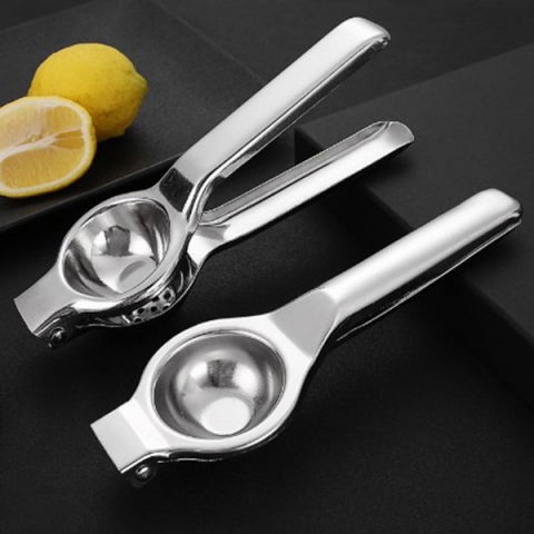 Storcator de citrice manual, storcator de fructe moi, rezistent, usor de folosit si depozitat, durabil, calitativ, 20.5 x 7cm, inox, argintiu [4]