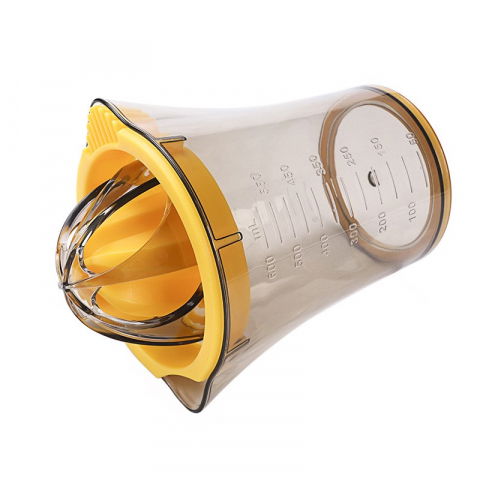 Storcator manual citricie  cu recipient de 600 ml, 15x8.5x13.5 cm, material abs, transparent [6]