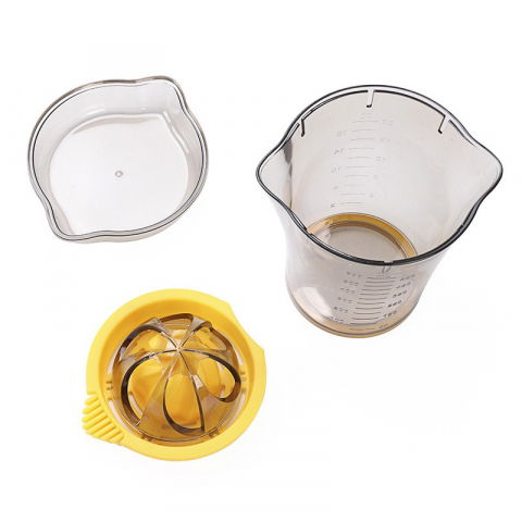 Storcator manual citricie  cu recipient de 600 ml, 15x8.5x13.5 cm, material abs, transparent [7]