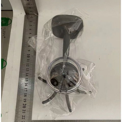 Suport cuier pentru perete, model caracatita, adeziv, 10 x 8.5 cm, 6 brate, gri [1]