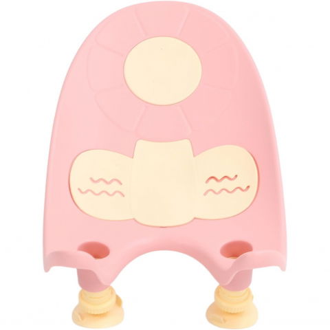 Suport de baie bebelusi, 0-12 luni, montare pe chiuveta/lavoar/cada, ventuze antiderapante cu intaltime reglabila, 50 x 24 x 12.5 cm, roz [6]