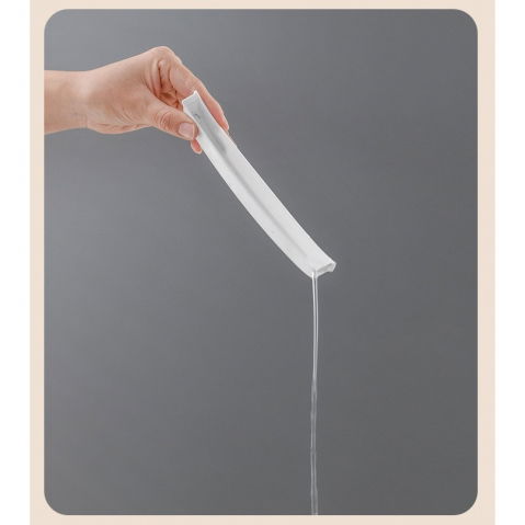 Suport de bucatarie, pentru capace/tocatoare, din plastic, colectare apa scursa, montare fara perfoarare, 33.3 x 20.7 x 3.5 cm, alb [3]