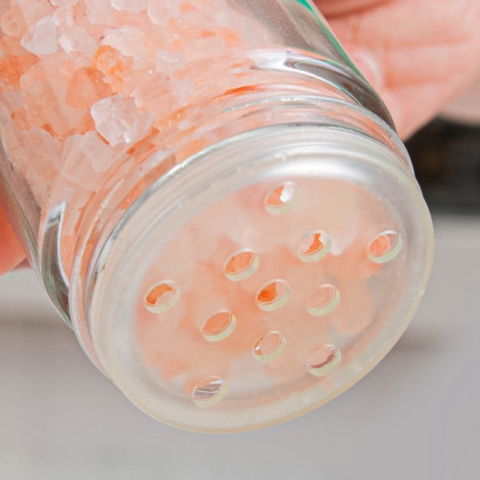 Suport pentru condimente rotativ, multifunctional, pivotant 360°, portabil, usor de montat, 34x23 cm, abs/sticla, negru [12]