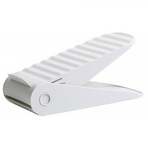 Produse ingrijire incaltaminte - Suport pentru pantofi, cu două straturi, organizator, antiderapant și durabil, inălțime reglabilă, 25.5x11x7.5 cm, alb, 150 g