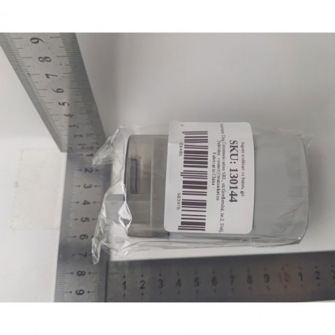 Suport scobitori, automat, cu buton si capac, din pp, 9.5x6 cm, gri [5]