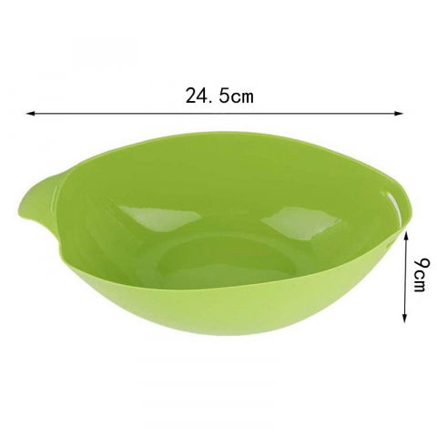 Tava de copt pentru cuptor, pentru paine, peste, legume, din silicon, pliabila, multifunctionala, forma pentru preparare si gatiere, 24.5x9 cm, verde [8]