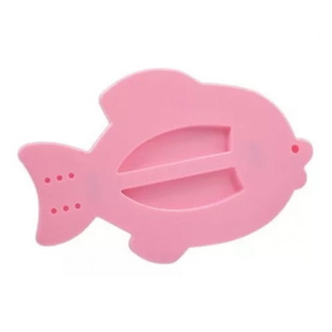 Termometru pentru baie, plutitor, rezistent la apa, multifunctional, model peste, 15.5x9.5x2 cm, roz [4]