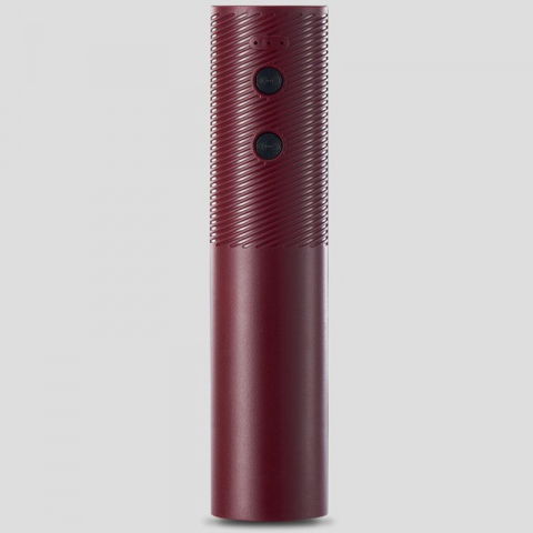 Organizatoare si accesorii pentru bucatarie - Tirbuson electric, deschizator sticle de vin, de uz casnic de ultima generatie, reincarcabil prin incarcare usb, 20 x 4.6 cm rosu