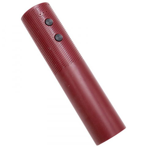 Tirbuson electric, deschizator sticle de vin, de uz casnic de ultima generatie, reincarcabil prin incarcare usb, 20 x 4.6 cm rosu [1]