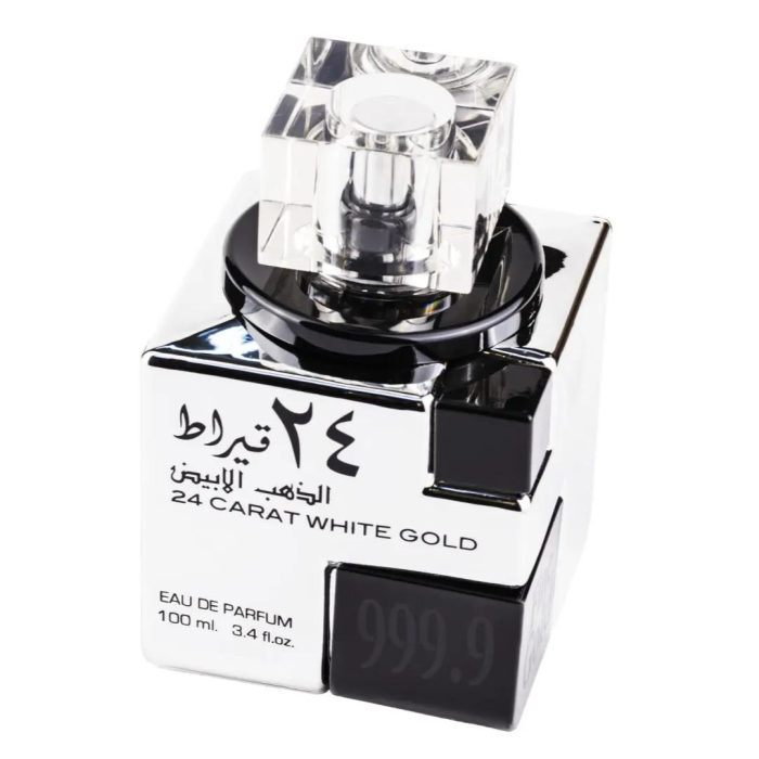 24 Carat White Gold 100ml - Apa de Parfum, barbati [4]