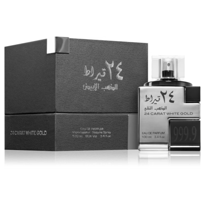 24 Carat White Gold 100ml - Apa de Parfum, barbati [2]