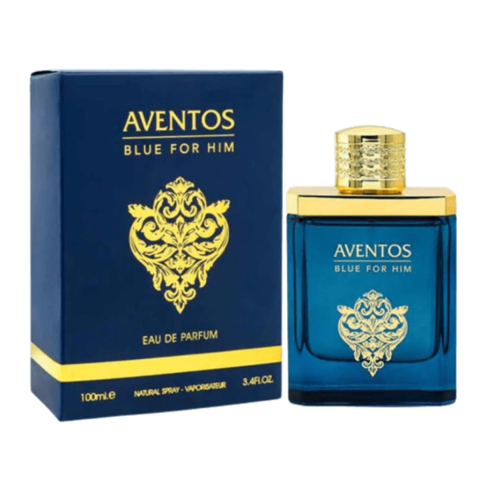 Aventos Blue for Him 100ml - Apa de Parfum, barbati [3]