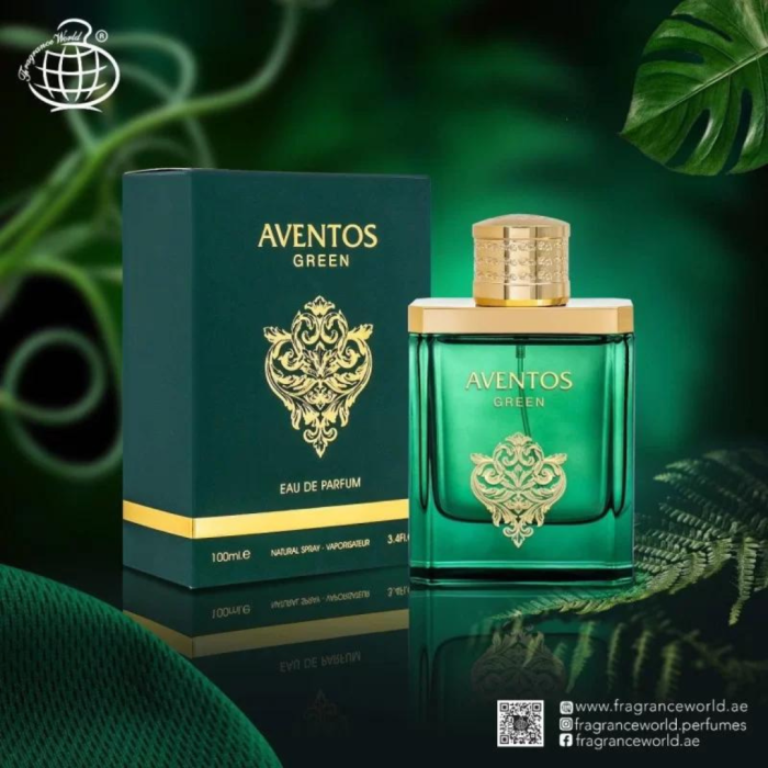 Aventos Green 100ml - Apa de Parfum, barbati [4]