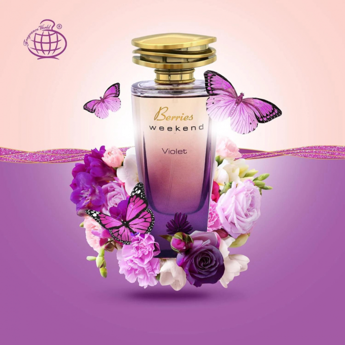 Berries Weekend Violet 100ml - Apa de Parfum, dama [4]