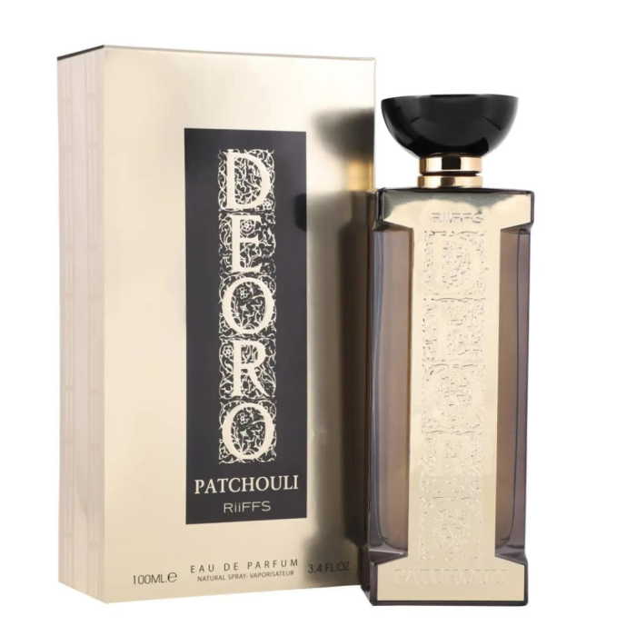 Deoro Patchouli 100ml - Apa de Parfum, barbati [4]