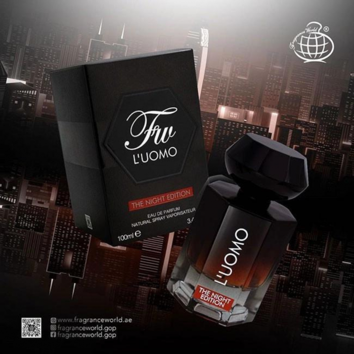 Fw L'Uomo The Night Edition 100ml - Apa de Parfum, barbati [4]