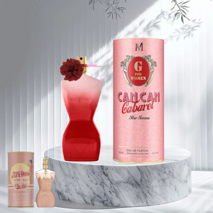 G for Women Can Can Cabaret 100ml - Apa de Parfum, dama| Inspirat din Le Classique Pin Up JPG [2]