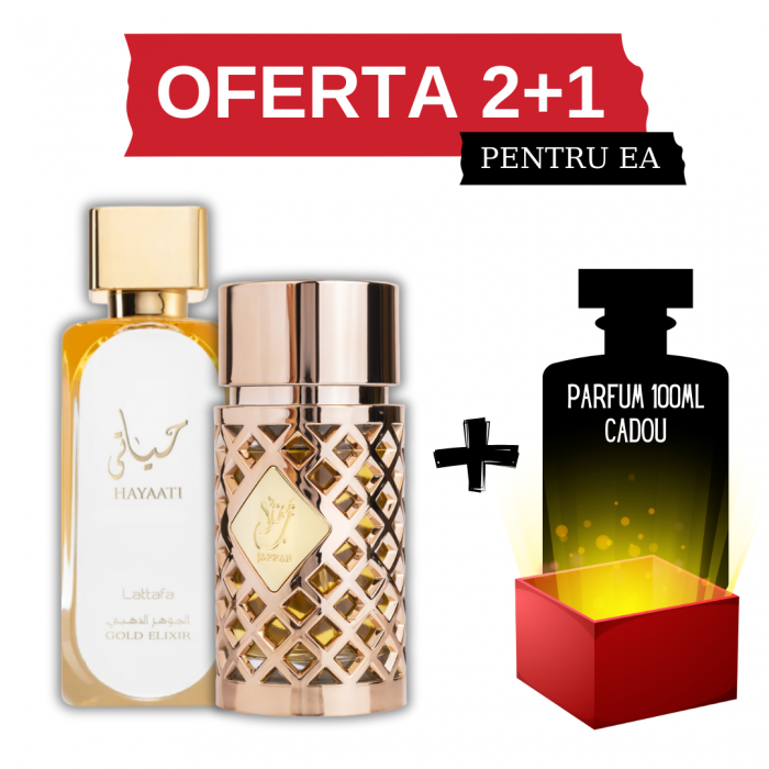 Hayaati Gold Elixir + Jazzab Gold + Cadou 100ml [1]