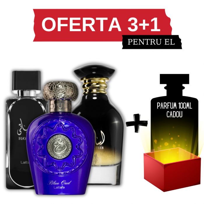 Hayaati + Opulent Blue Oud + Asateer + Cadou 100ml [1]