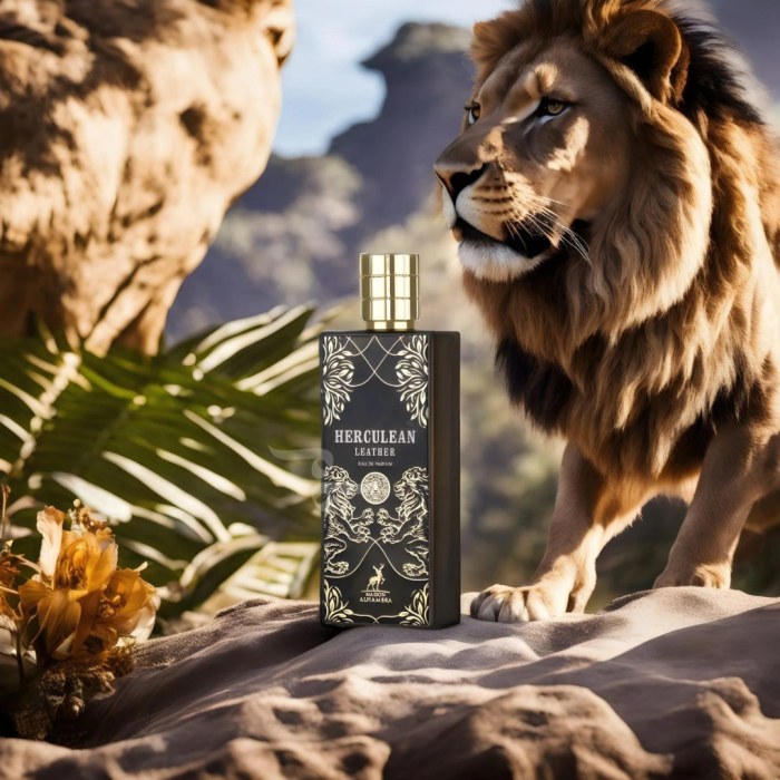 Herculean Leather 80ml - Apa de Parfum, unisex [3]