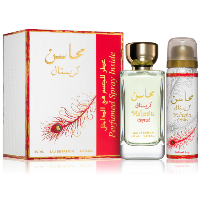 Mahasin Crystal 100ml (set) - Apa de Parfum, dama [5]