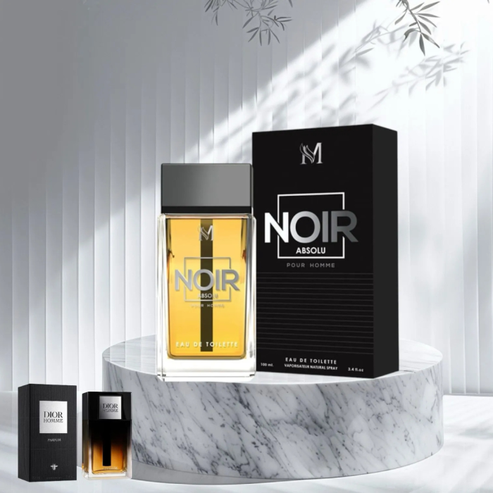 Noir Absolu Pour Homme 100ml - Apa de Toaleta, barbati| Inspirat din Dior Homme [2]