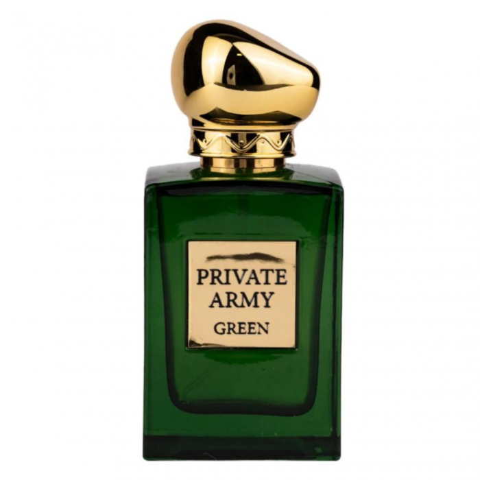 Private Army Green 100ml - Apa de Parfum, unisex [1]