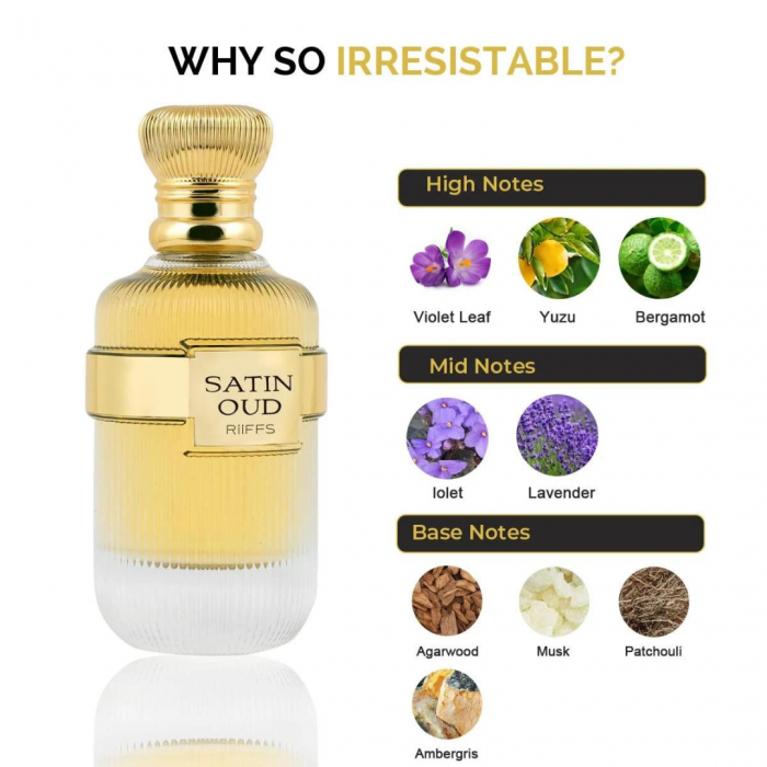 Satin Oud 100ml - Apa de Parfum, dama [5]