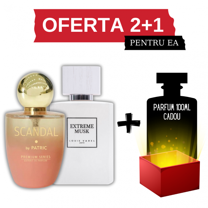 Scandal + Extreme Musk + Cadou 100ml [1]