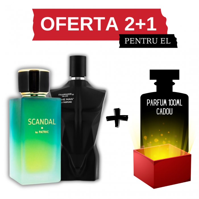 Scandal + The Man La Parfume + Cadou 100ml [1]
