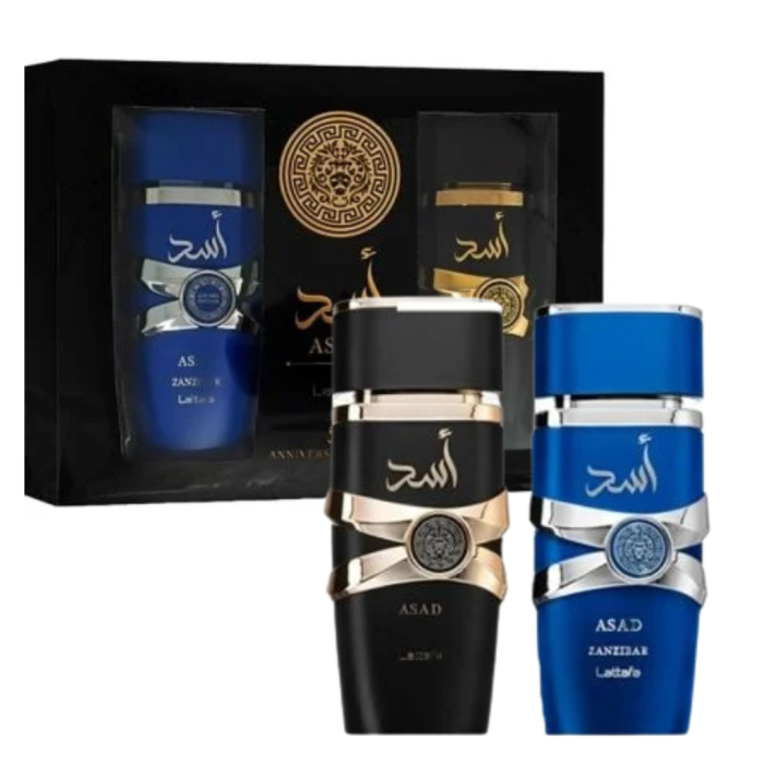 Set cadou barbati: Asad 100ml + Asad Zanzibar 100ml [1]
