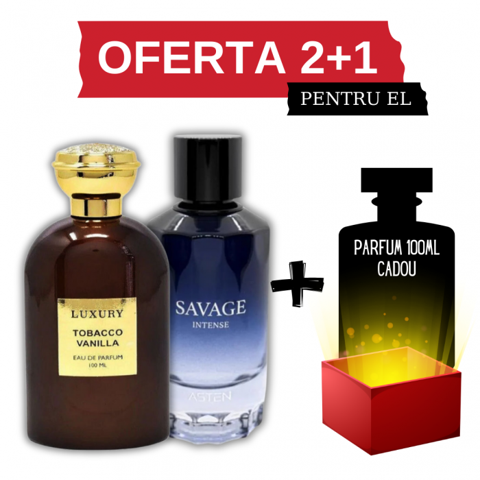 Tobacco Vanilla + Savage Intense + Cadou 100ml [1]