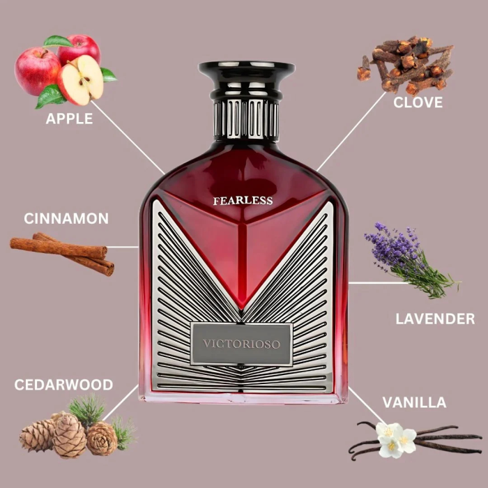 Victorioso Fearless 100ml - Apa de Parfum, barbati [5]