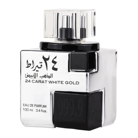 24 Carat White Gold 100ml - Apa de Parfum, barbati [2]