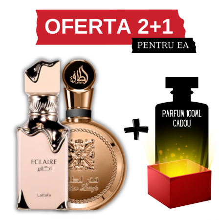 Oferta 2+1 - Eclaire + Fakhar Gold Extrait + Cadou 100ml