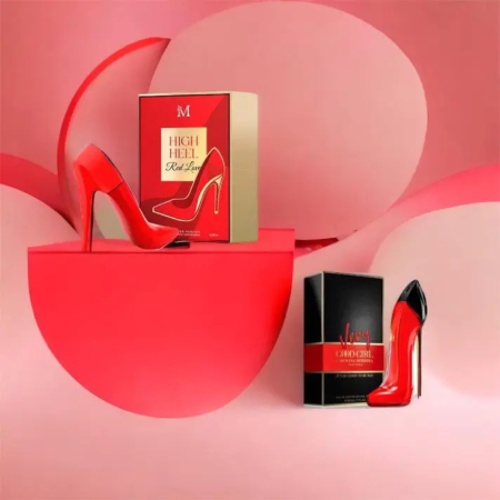 High Heel Red Love 90ml - Apa de Parfum, dama| Inspirat din Very Good Girl Carolina Herrera [1]