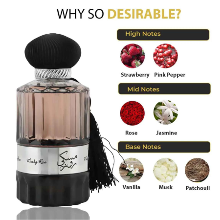 Musky Rose 100ml - Apa de Parfum, dama [3]