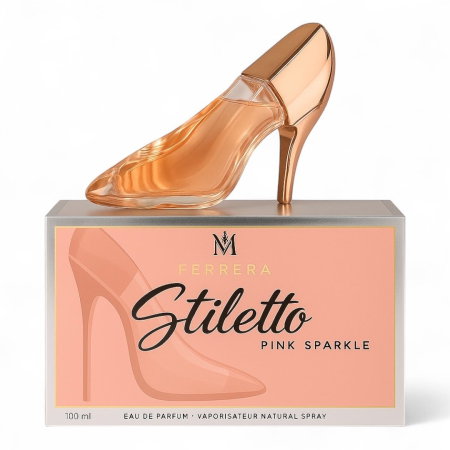 Parfumuri de iarna - Ferrera Stilleto Pink Sparkle Women 100ml - Apa Parfum, dama