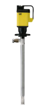 Pompă de decantare spumă tip butoi acționata de un motor electric monofazat, 230 V, 50 Hz, 500 Watt  [1]