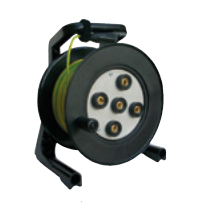 Bobina de cablu SYS HK cu 50 m  cablu de impamantare din cupru de  6 mm² [1]