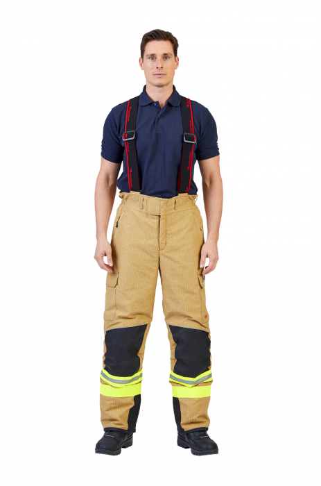 Pantaloni de protectie FIRE MAX 3 galben, NOMEX® Tought [5]
