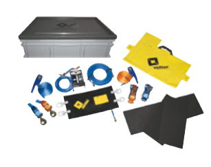 Set saci de etanșare a scurgerilor LD 50/30 (20/15”) cu ochi pivotanti [1]