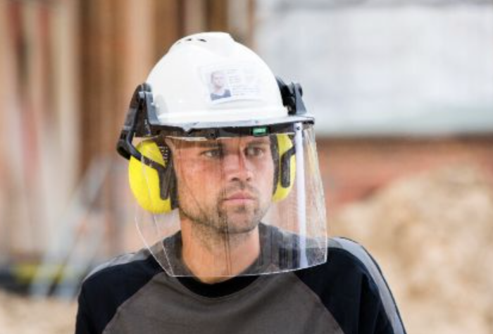 Viziera/Vizor de protectie V-GARD tip: “Sheet Visor, PC, Clear, 203x432x1.5mm” [5]